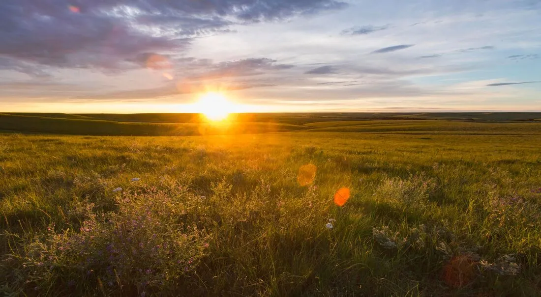 Tallgrass Prairie Preserve in Osage County, Oklahoma